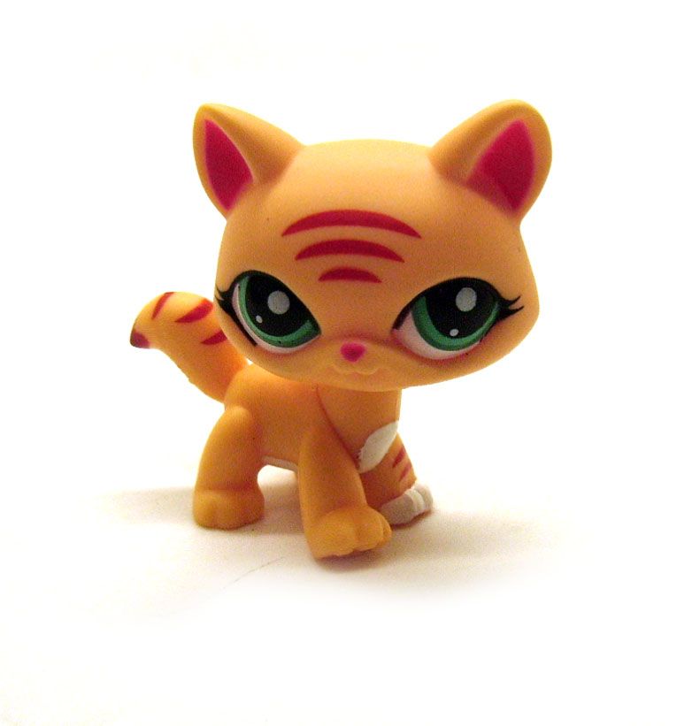 Littlest Pet Shop LPS Collector's Pack Orange Kitty Cat 1572 Child Girl Toy