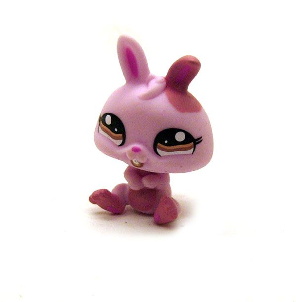 Littlest Pet Shop LPS Collector's Pack Pink Bunny Rabbit 1366 Child Girl Toy eBay
