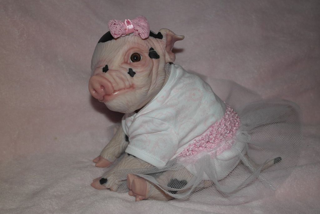 pig reborn doll