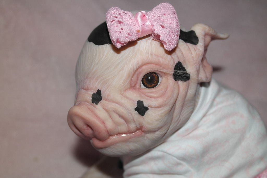 pig reborn doll