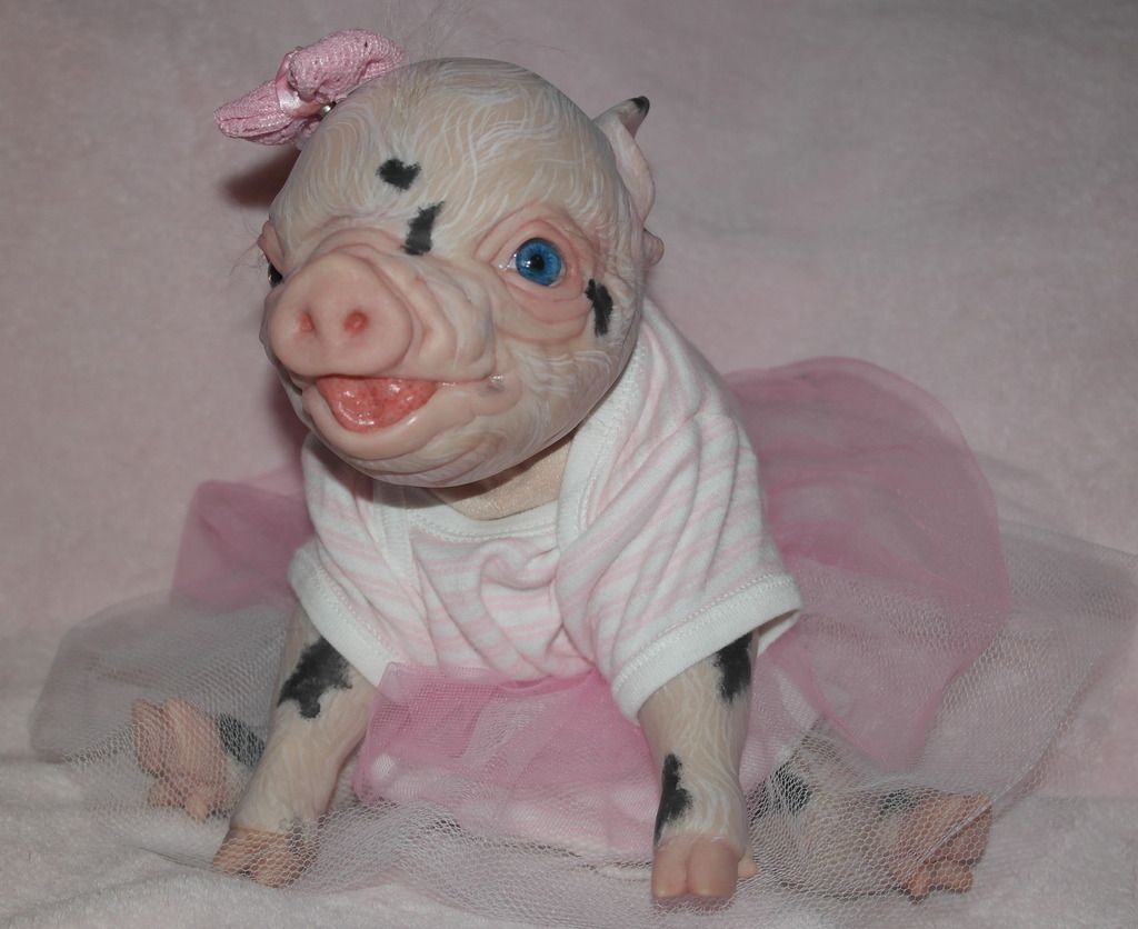 pig reborn doll