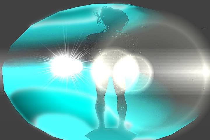 imvu teal glow sphere aura