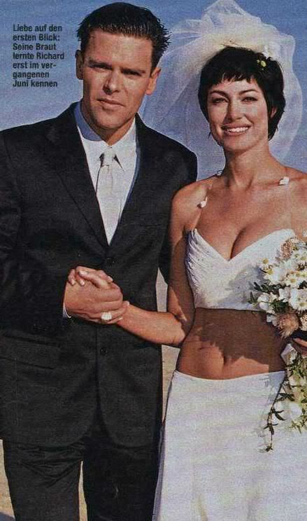 Kruspe married South African American actress Caron Bernstein in 1999