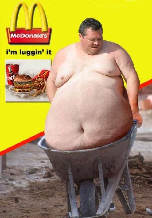 fat guy computer. McDonalds fat guy Pictures,