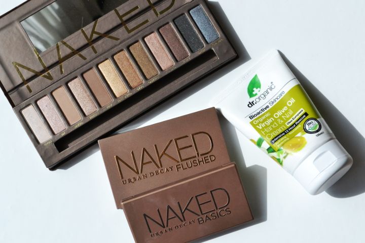 April Favoruten Urban Decay Naked Palette Dr Organic
