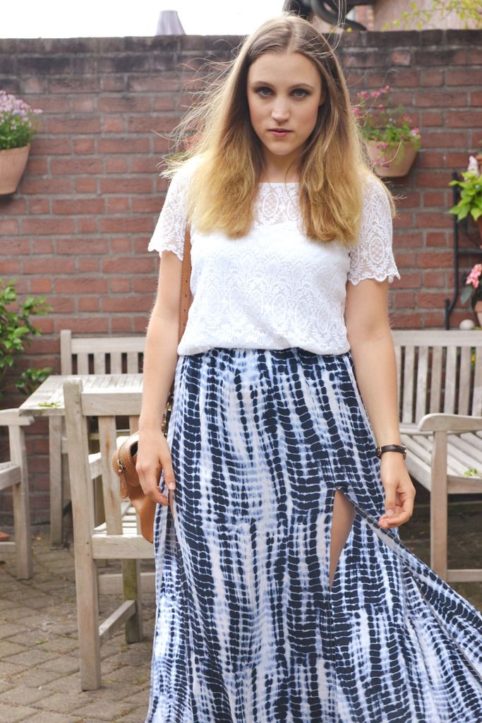 Bik Bok Rock Outfit Sommer Maxirock