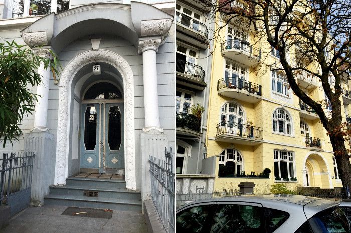Hamburg Haeuser Jugenstil