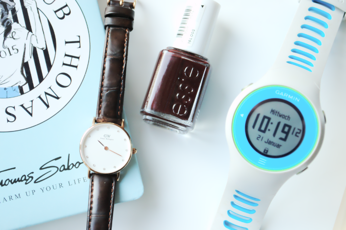 Januar Favoriten Nagellack Daniel Wellington Garmin