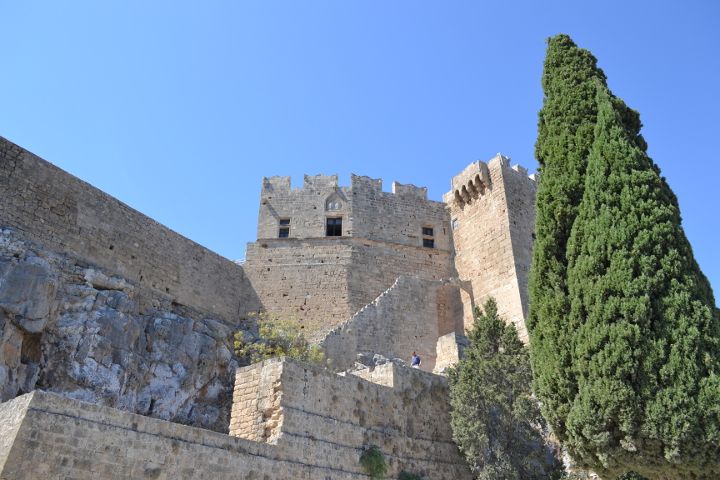 Lindos Acropolis Rhodos Griechenland