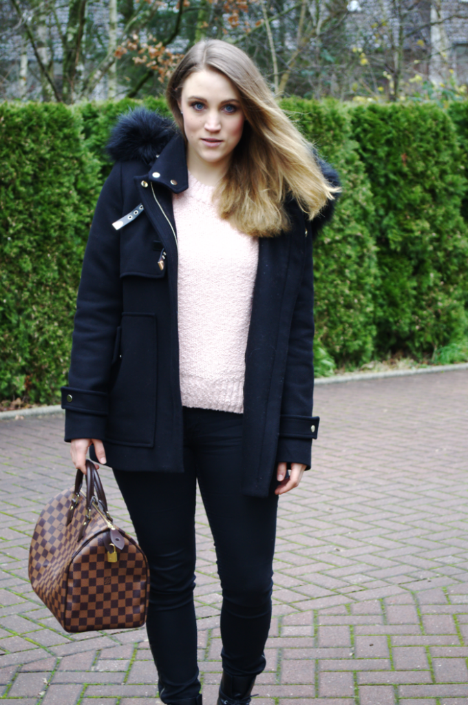 Outfit Speedy30 Louis Vuitton Zara Coat Mantel Winter