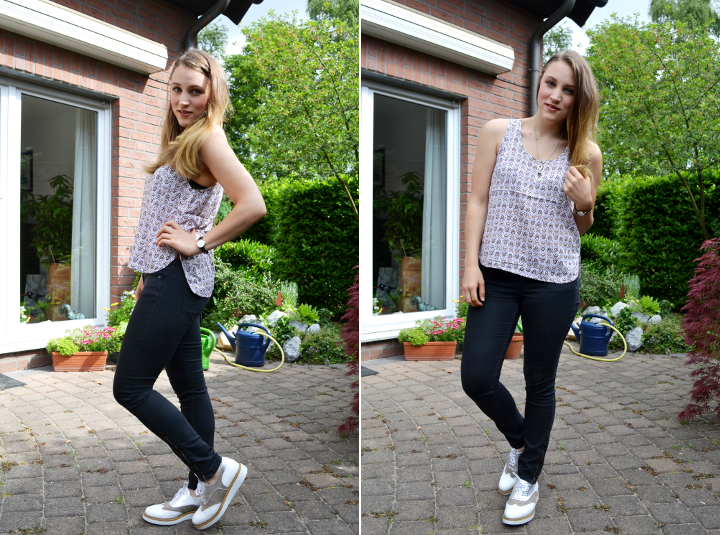 Frühling Outfit Brogues