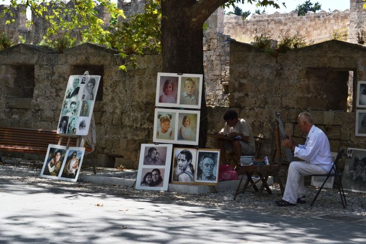 Rhodos Stadt Griechenland