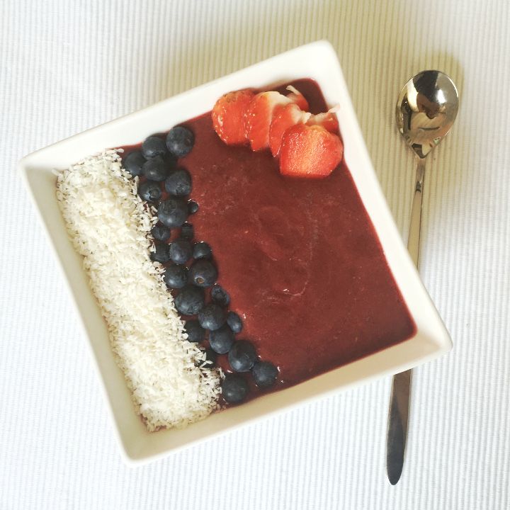 Roter Smoothie
