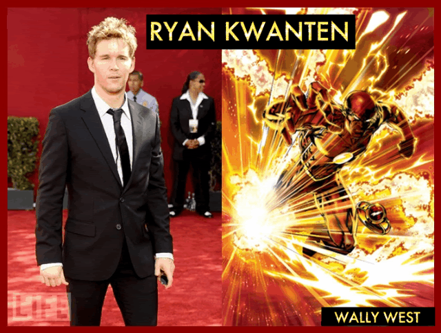RYAN KWANTEN THE FLASH WALLY WEST Pictures, Images and Photos