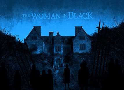 Картинка из фильма Женщина в черном, дом, призраки, ночь, забор обои