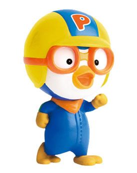 Pororo Running Real Figure Cute Doll Korea Animation Character Funny Gift Toy