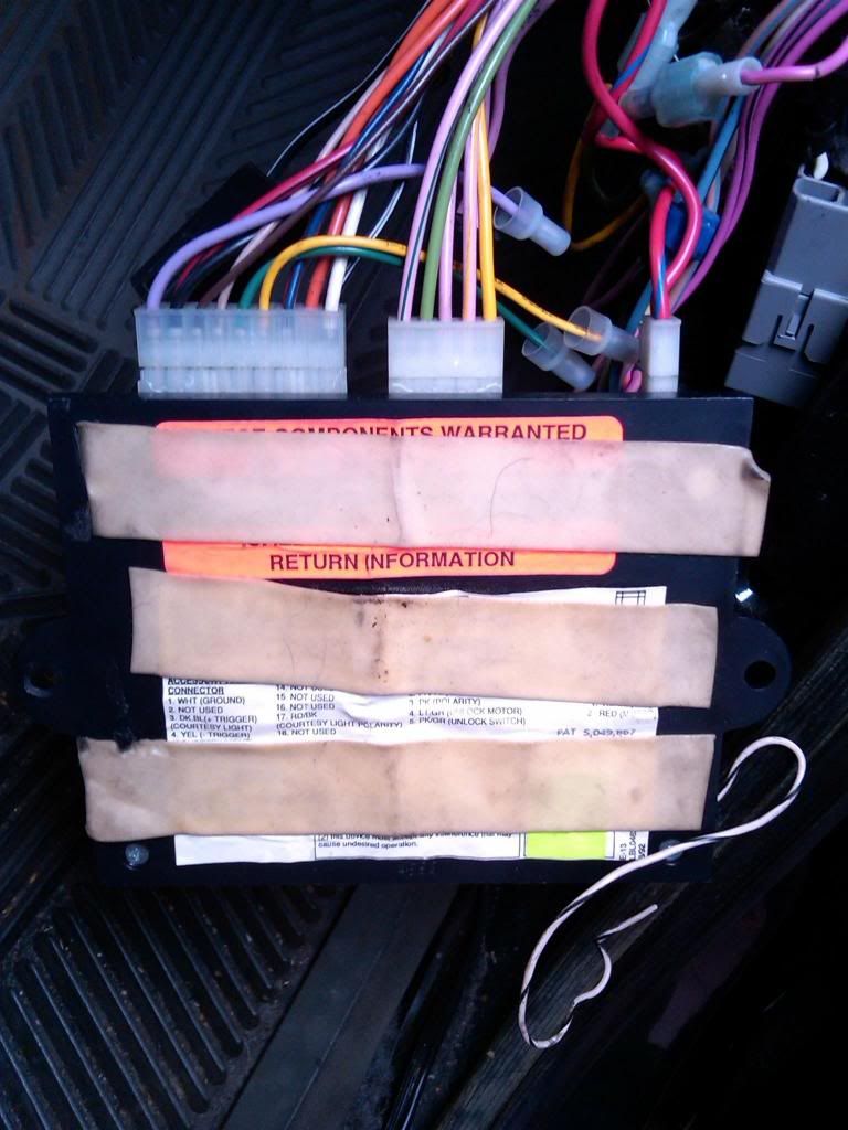 Key Fob Programming grey plug location? - 80-96 Ford Bronco Tech
