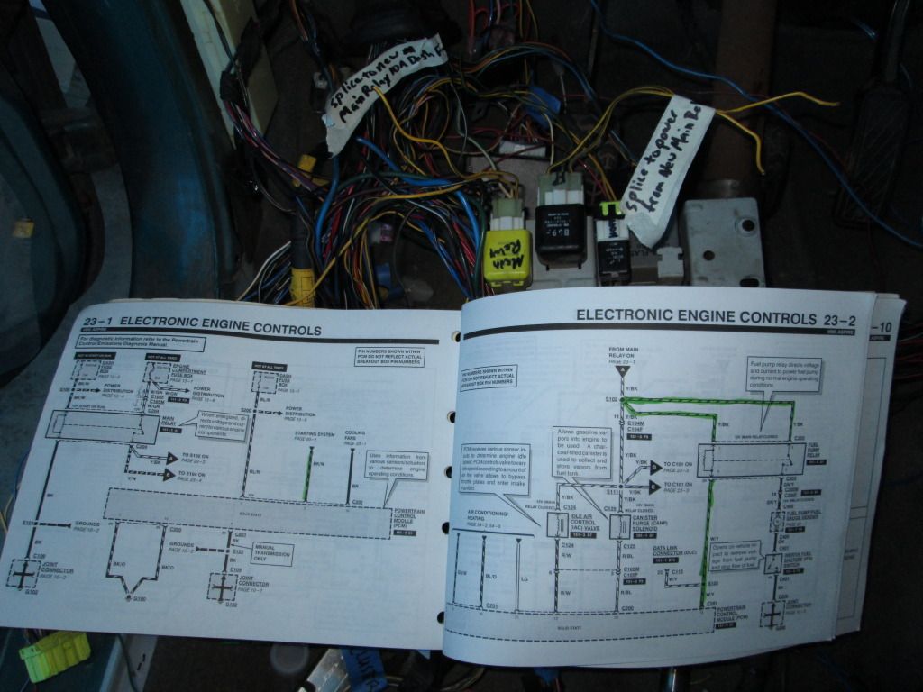 Ford aspire headlight relay