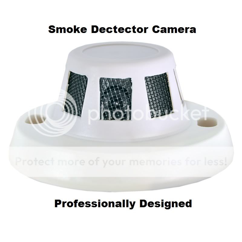 Smoke Detector Hidden Spy Camera 1/3 Sony CCD Color  