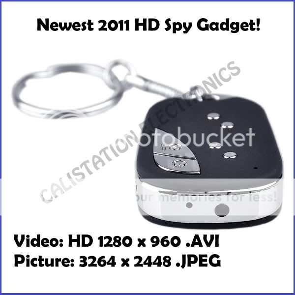   1280x960 Spy Key Chain Mini Camera Concealed DV Motion Detect Recorder